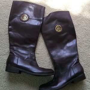 Tommy Hilfiger Brown Boots